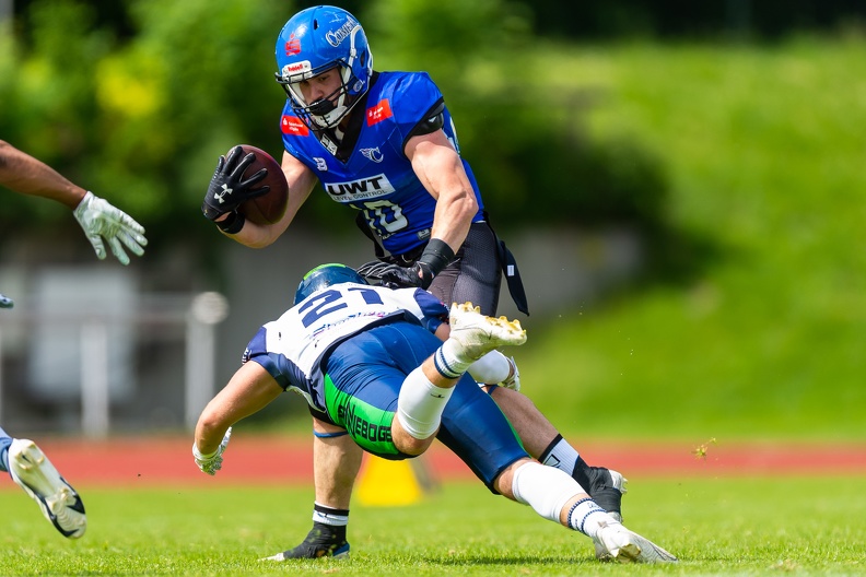 Football - GFL - Saison 2022 - Week 1 - Allgaeu Comets vs Straubing Spiders